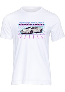 Dream Car Lamborghini Countach T-shirt White