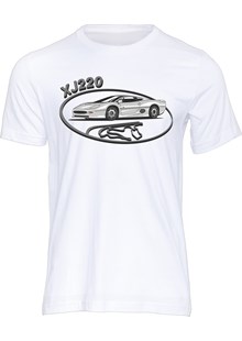 Dream Car Jaguar XJ220 T-shirt White
