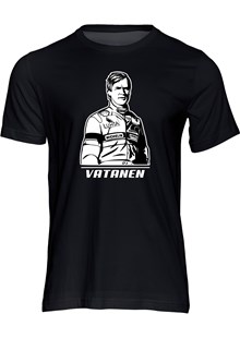 Ari Vatanen Stencil T-shirt Black