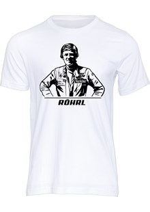 Walter Rohrl Stencil T-shirt White