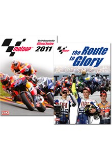 MotoGP 2011 Official Review DVD + MotoGP Route to Glory DVD Bundle