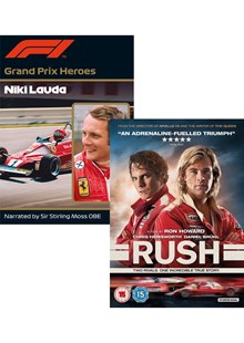 Rush Blu-ray and Grand Prix Hero Lauda Two Disc Set